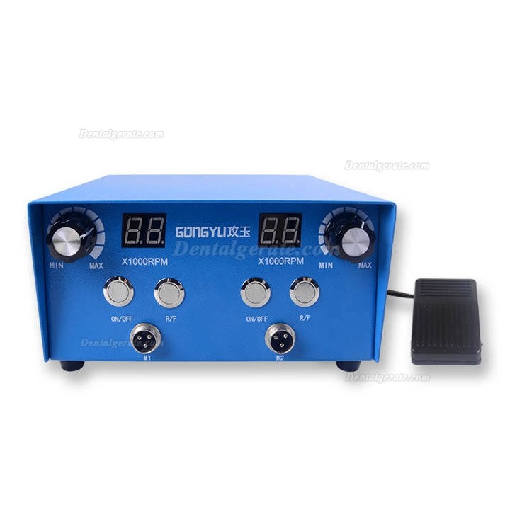 AI-TE&reg; AT-CM-38 B&uuml;rstenloser Mikromotor Polierer f&uuml;r Dentallabore mit AT-A4- und AT-A7 Handst&uuml;ck